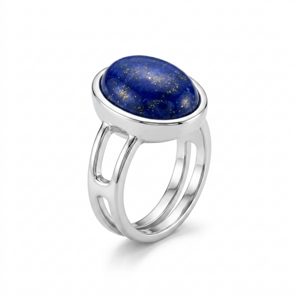 Lapis Men Ring - Oval