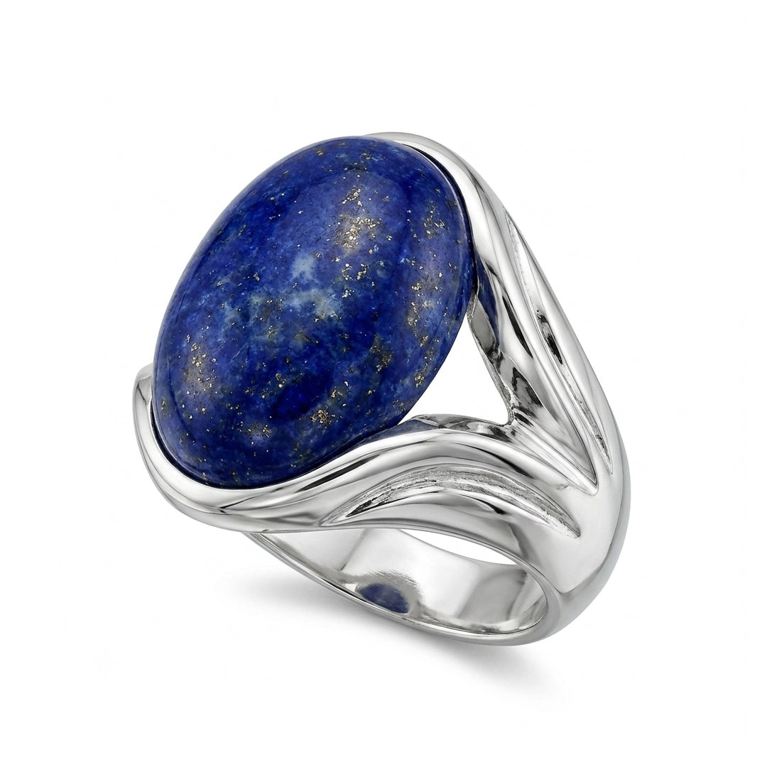 Lapis Men Ring - Bypass Setting