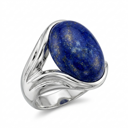 Lapis Men Ring - Bypass Setting