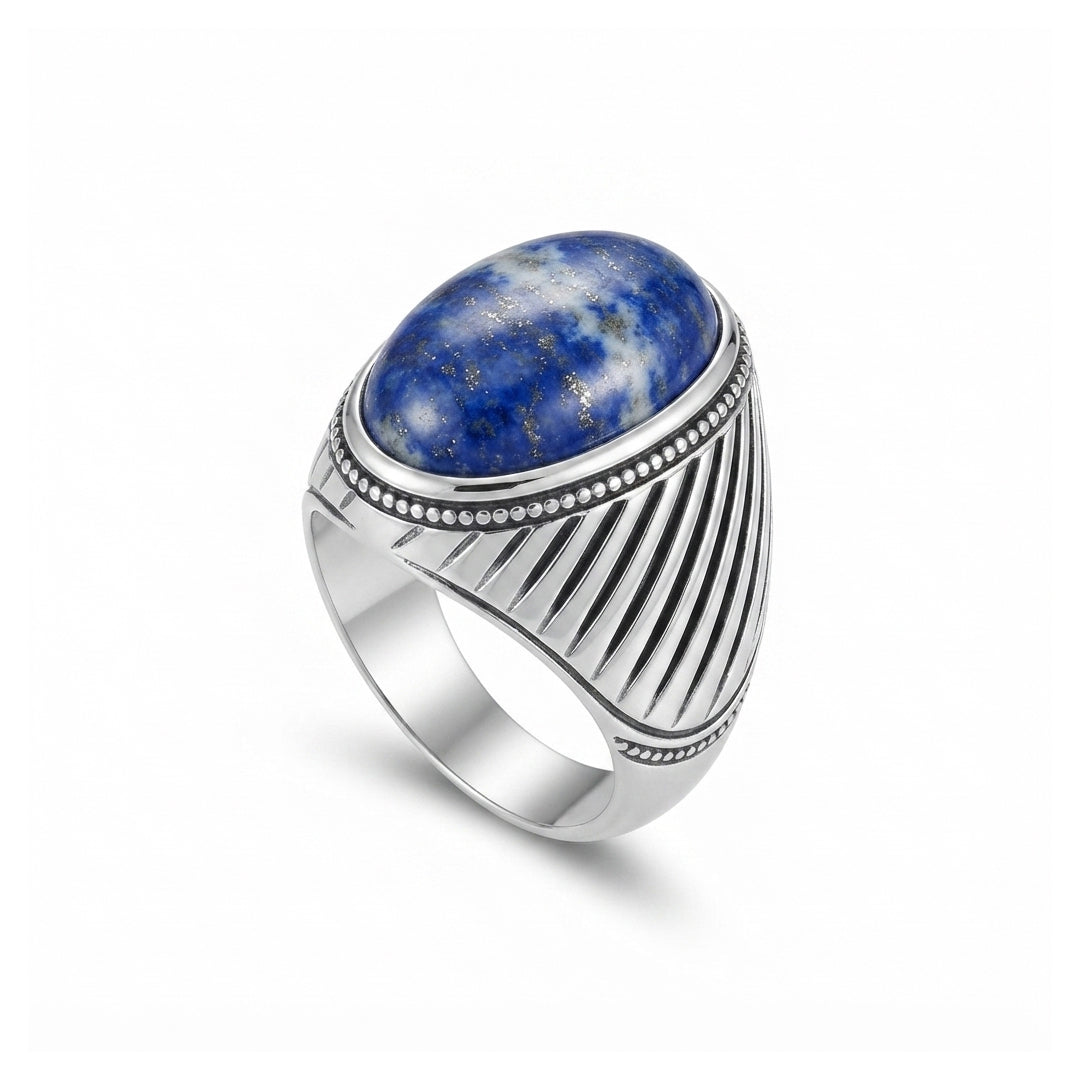 Lapis Men Ring - Turkish Style
