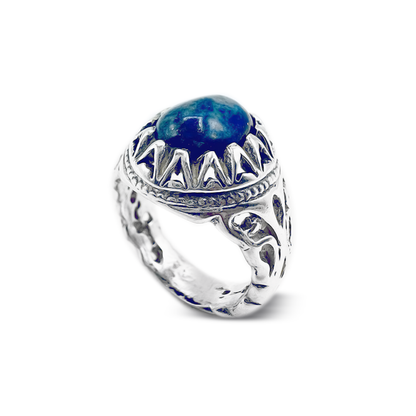 Lapis Men Ring – Traditional Ring Design