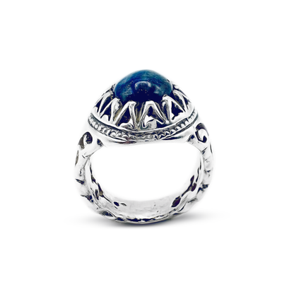 Lapis Men Ring – Traditional Ring Design