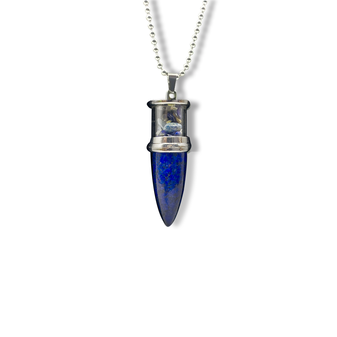 Lapis Pendant - AK Bullet Design