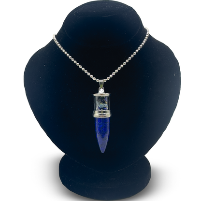 Lapis Pendant - AK Bullet Design