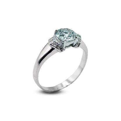 Moissanite Women Ring – Zircon Colar