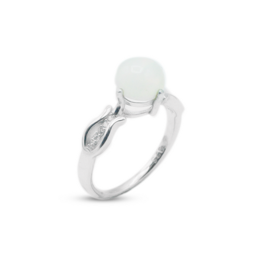 Opal Women Ring – Round Sigma Ring