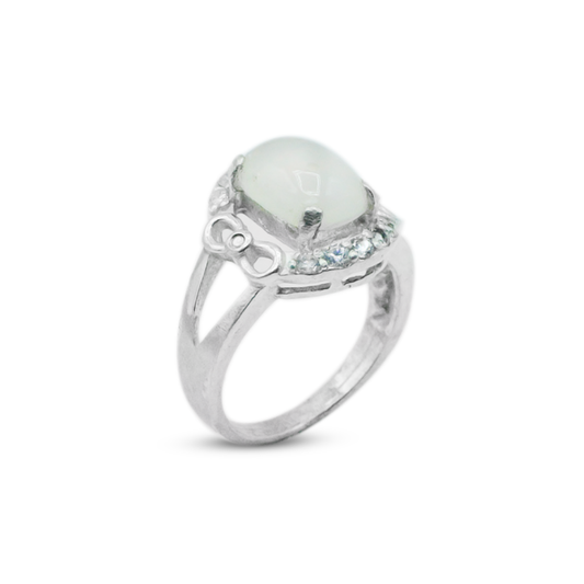 Opal Women Ring - Note V Band