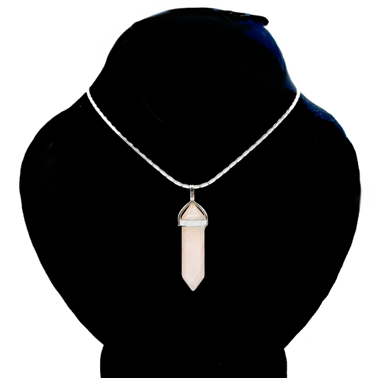 rose-quartz-pendant-golden-top-design-1