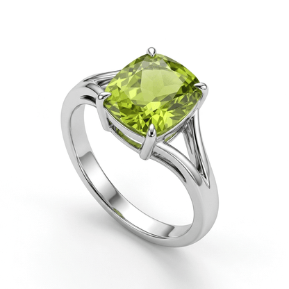 Peridot Women Ring - Split