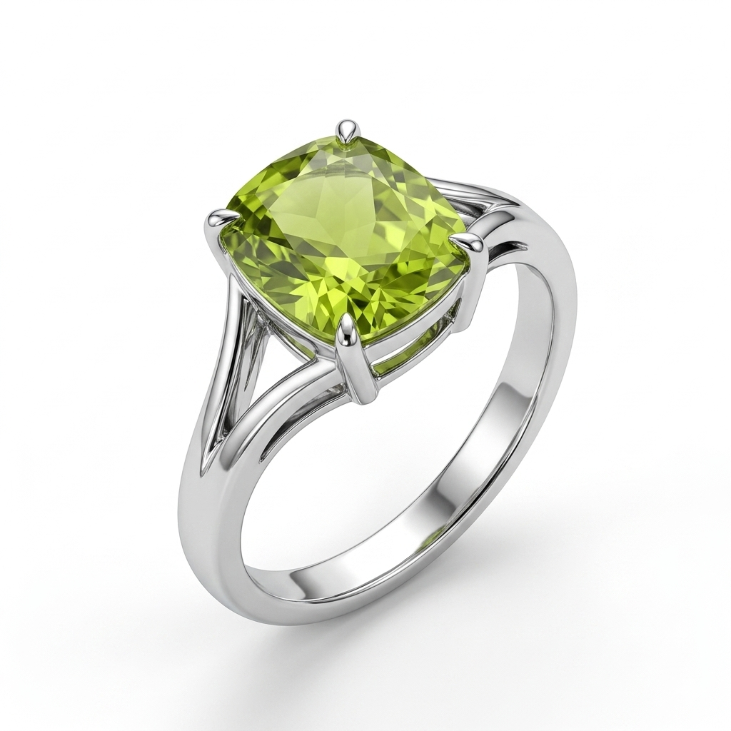 Peridot Women Ring - Split