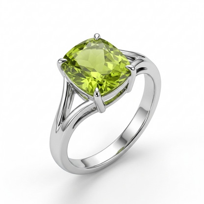 Peridot Women Ring - Split
