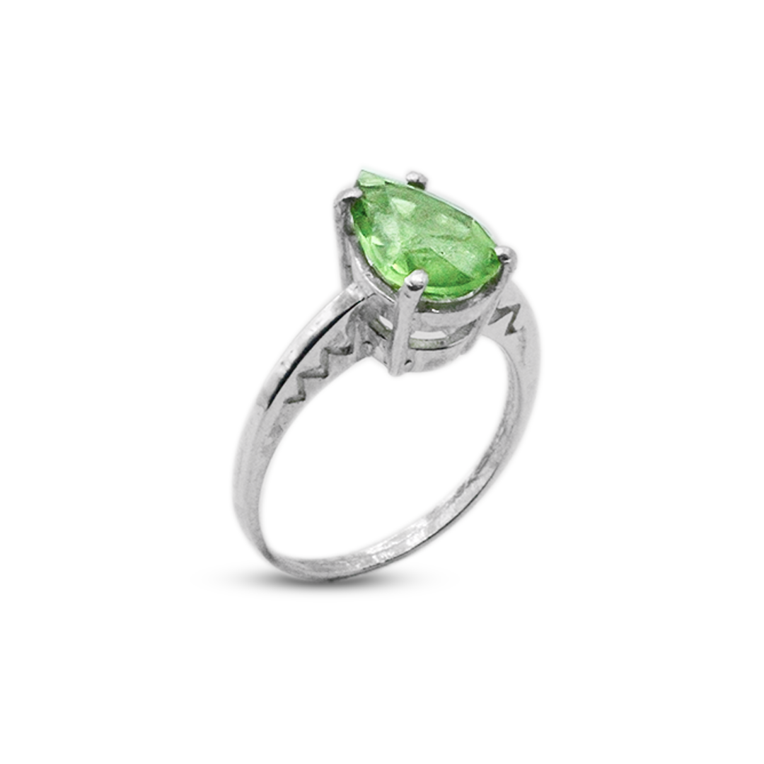 Peridot Women Ring – Craft Band