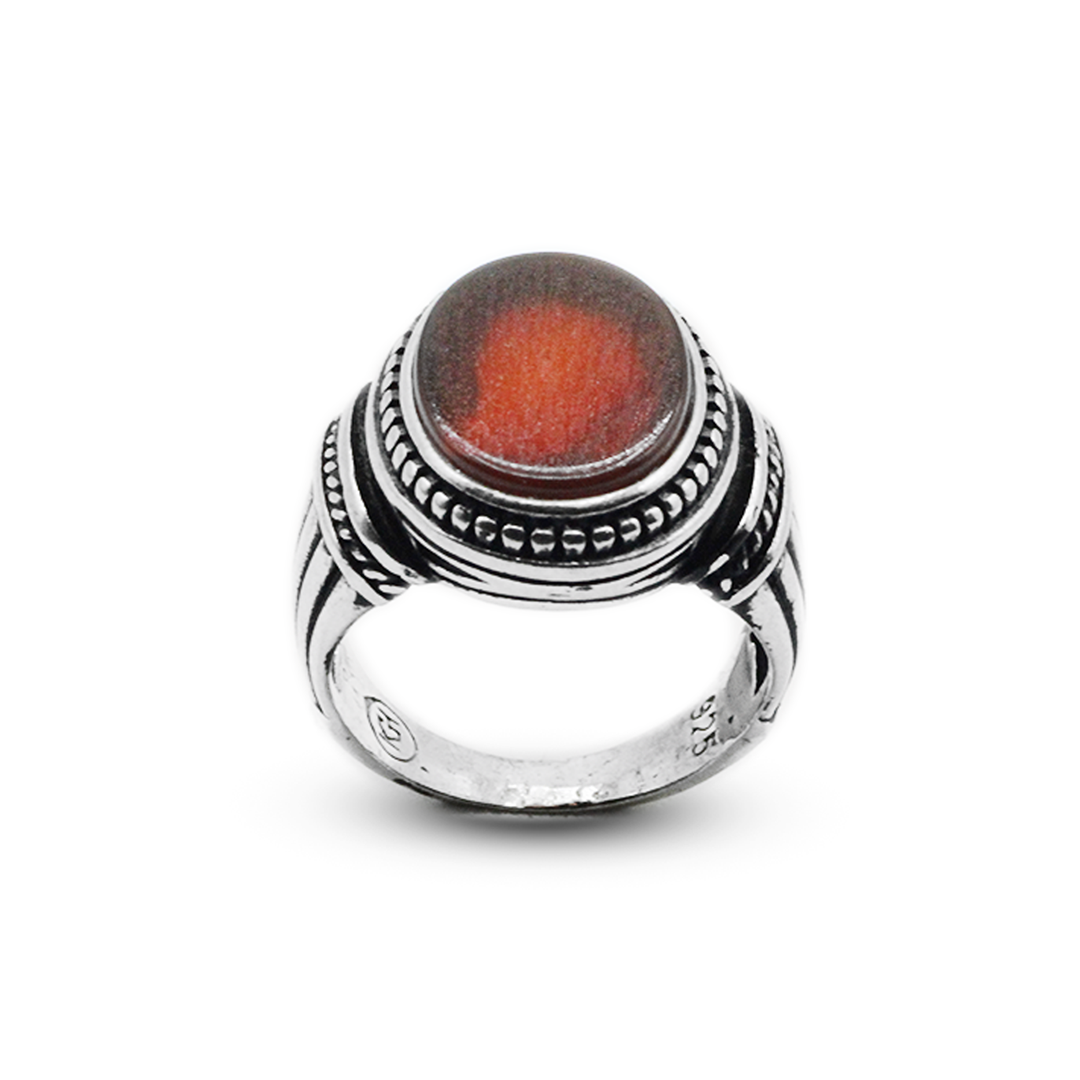 Red Agate Men Rings – Turkish Ring