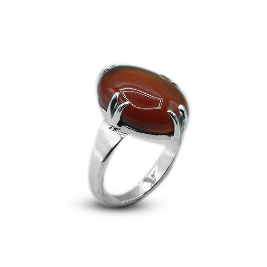 Red Agate Women Ring – Cross Patel Grip