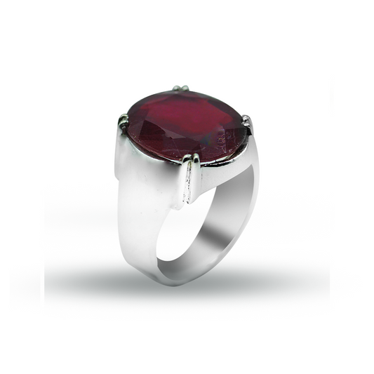 Star Ruby Men Ring – Persian Design