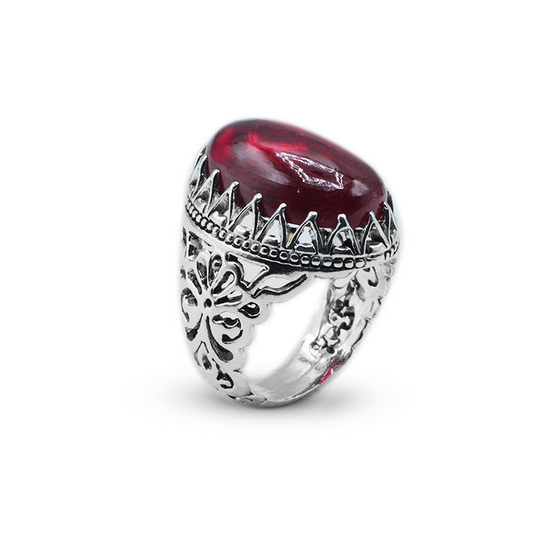 Ruby Men Ring – Simple Hand Made Ring