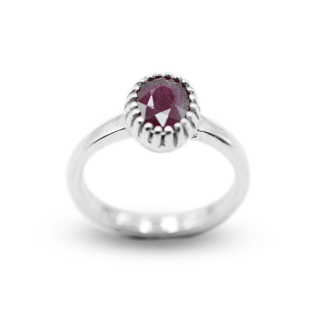 Ruby Women Ring – Prickles Design