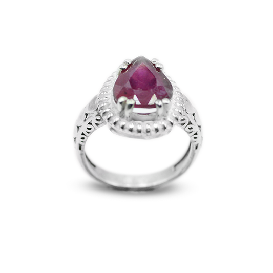 Ruby Women Ring – Royal Block