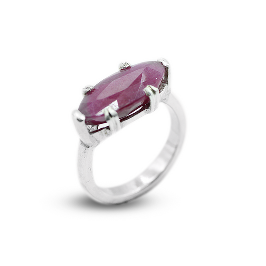 Ruby Women Ring – Multi Layer Design