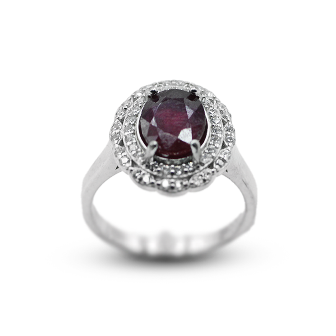 Ruby Women Ring – Simple Hand Made Ring