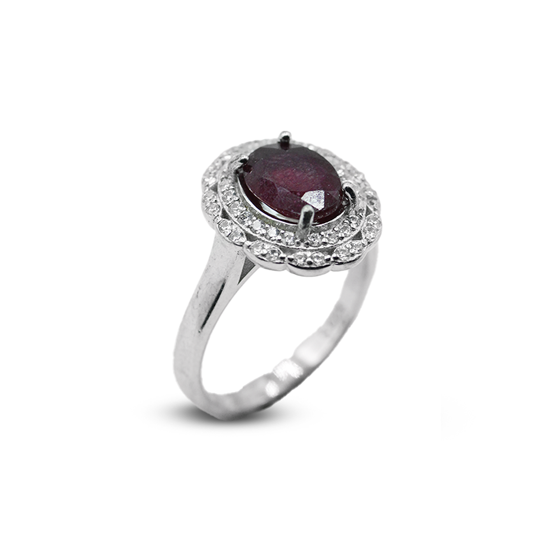 Ruby Women Ring – Simple Hand Made Ring