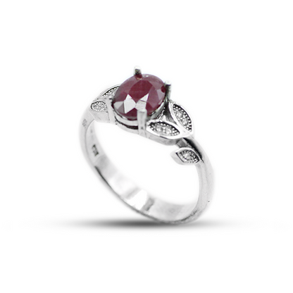 Ruby Women Ring – Node Band