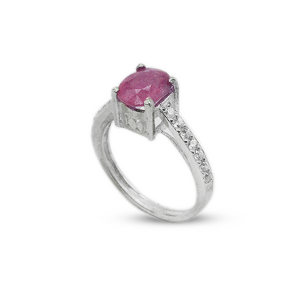 Ruby Women Ring – ZIRCON BAND