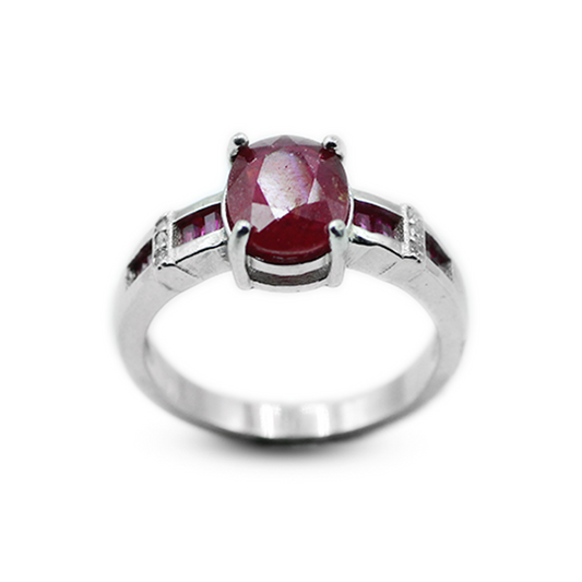 Ruby Women Ring – Pineapple band