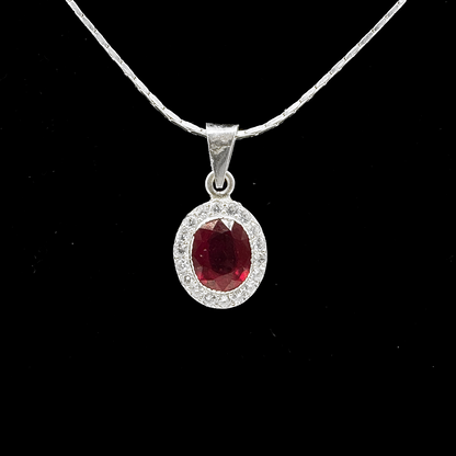 Ruby Pendant - Halo Ban Design