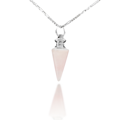 Rose Quartz Pendant - Lock Up