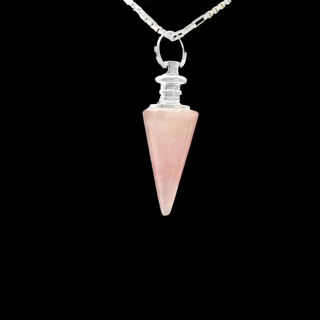 Rose Quartz Pendant - Lock Up