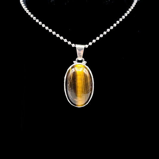 Tiger Eye Pendant- Big Bang Design