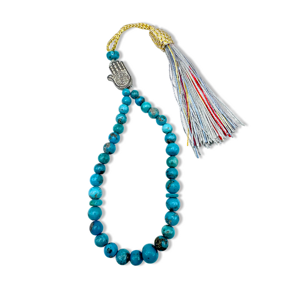 Feroza Tasbih - 2 to 6 mm Bead