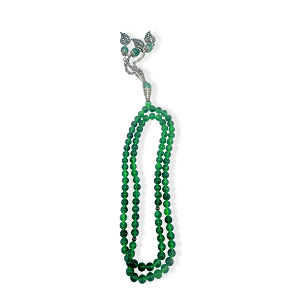 Green Agate Tasbih