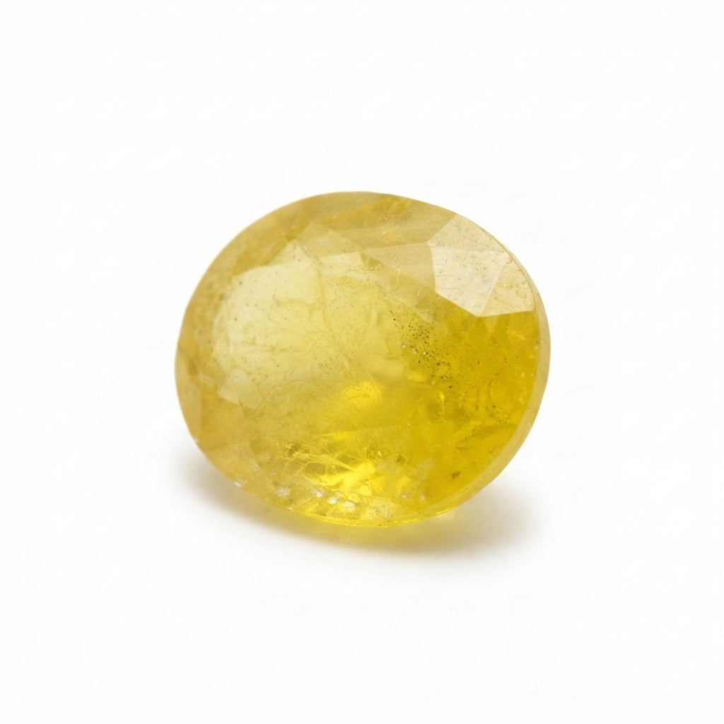 Lab Certified Yellow Sapphire - 7.4 crt