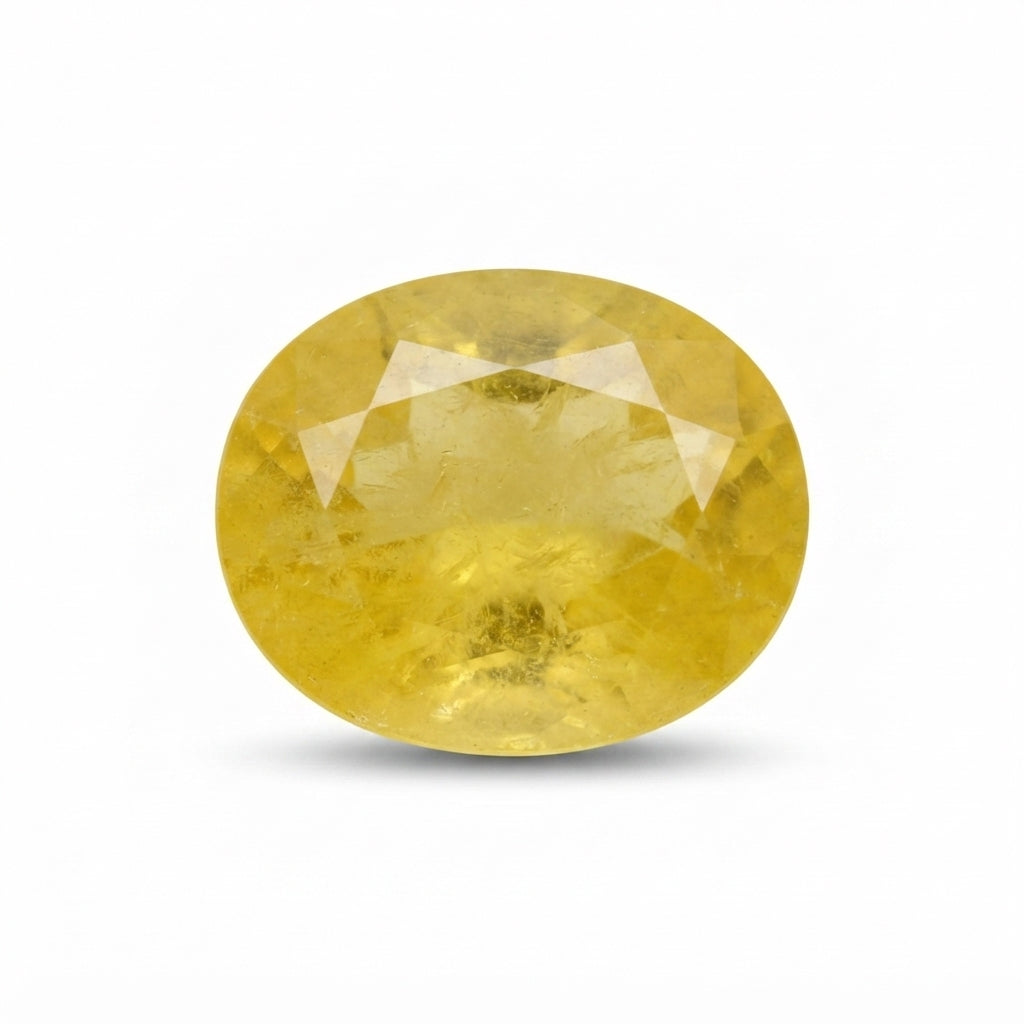 Lab Certified Yellow Sapphire - 6.3 crt