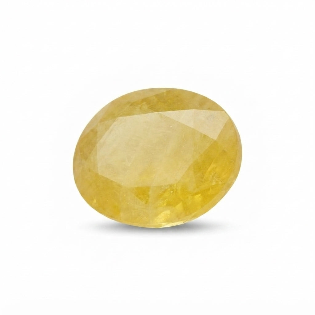 Lab Certified Yellow Sapphire - 7.5 crt