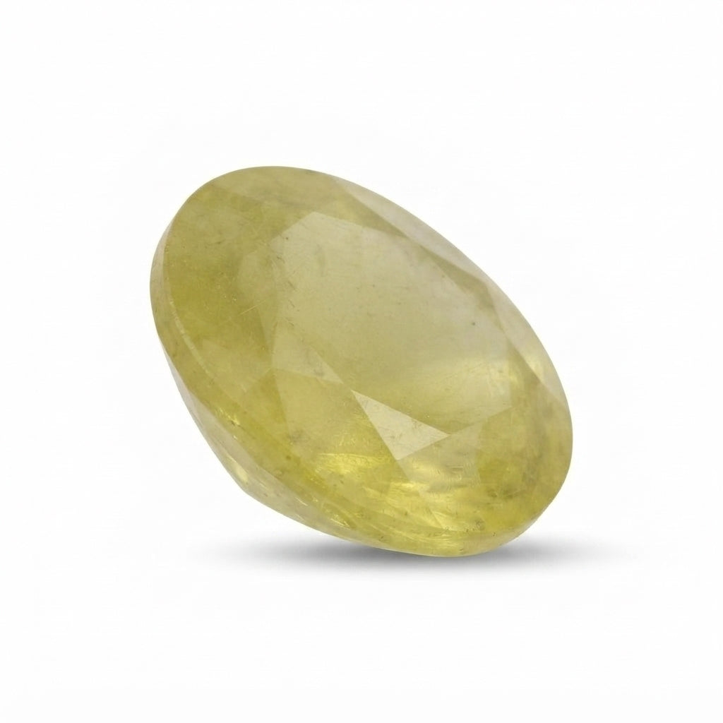 Lab Certified Yellow Sapphire - 5.9 crt