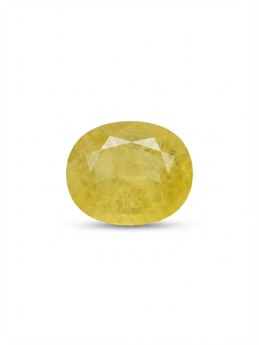 Lab Certified Yellow Sapphire - 6.1 crt