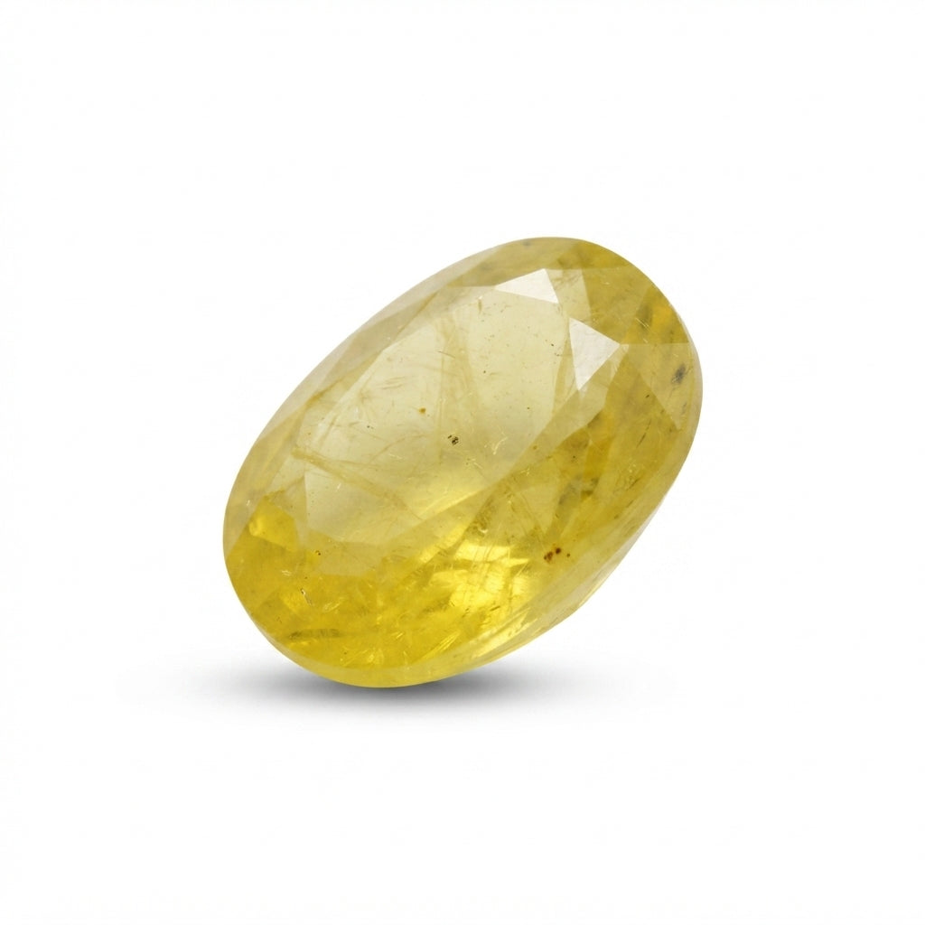 Lab Certified Yellow Sapphire - 6.1 crt