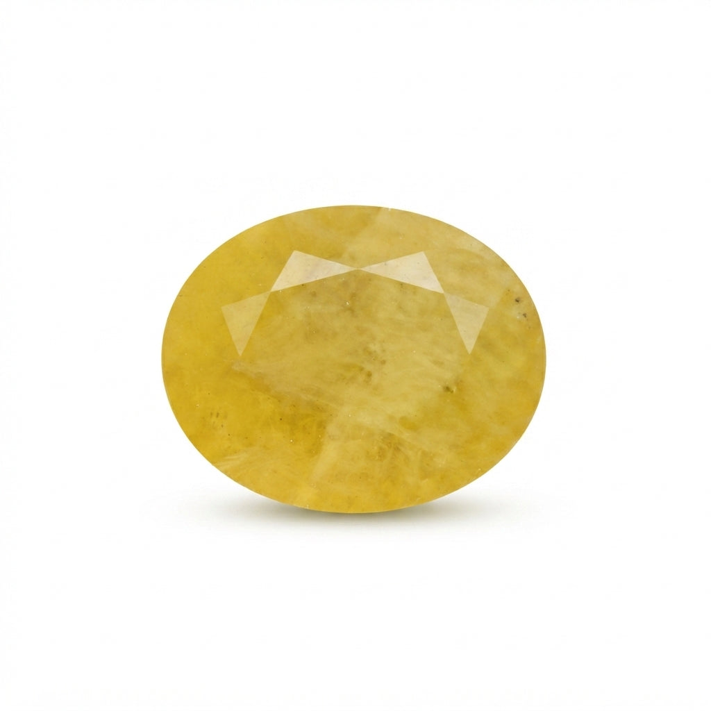 Lab Certified Yellow Sapphire - 6.4 crt