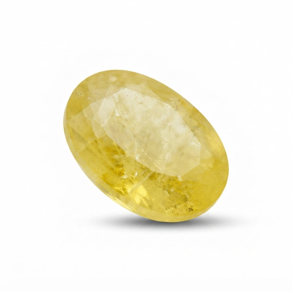 Lab Certified Yellow Sapphire - 6.5 crt
