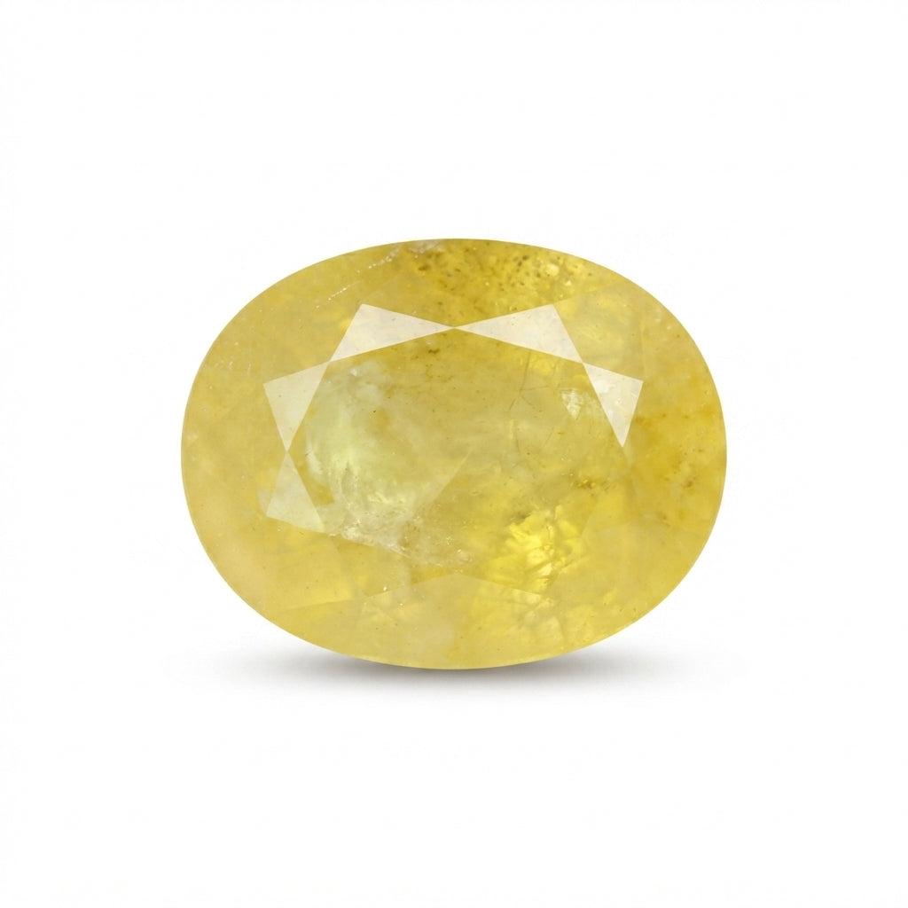 Lab Certified Yellow Sapphire - 8.8 crt