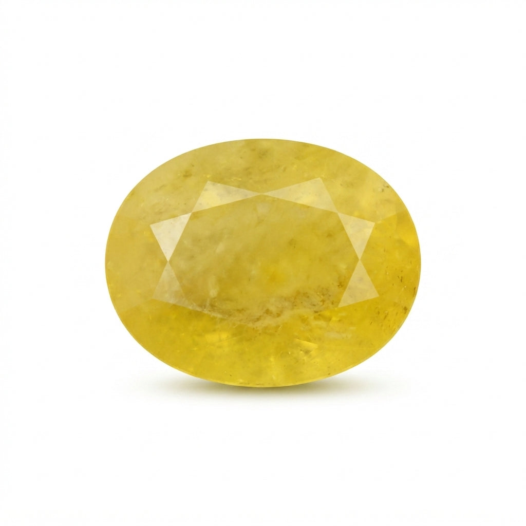 Lab Certified Yellow Sapphire - 6.8 crt