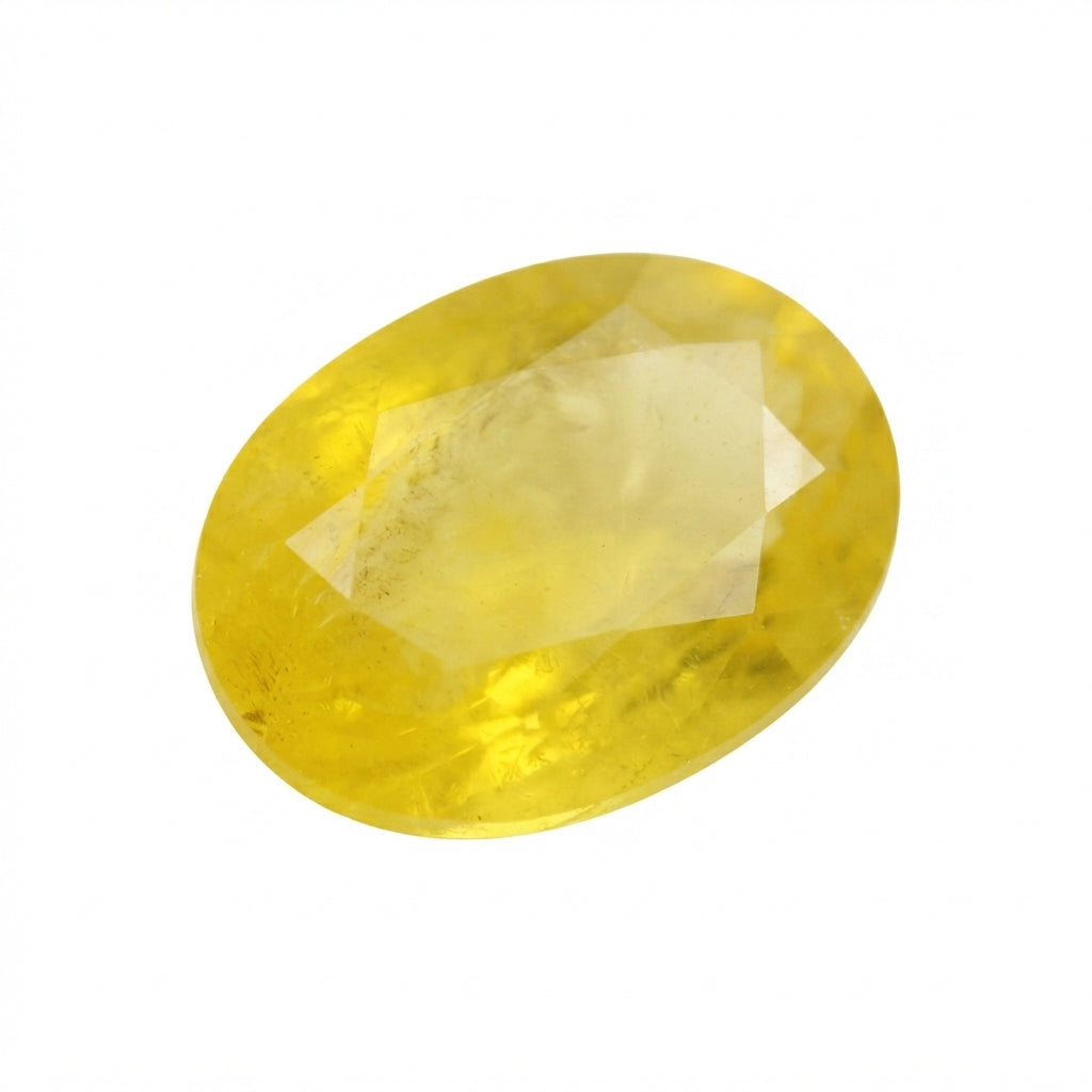 Lab Certified Yellow Sapphire - 6.8 crt