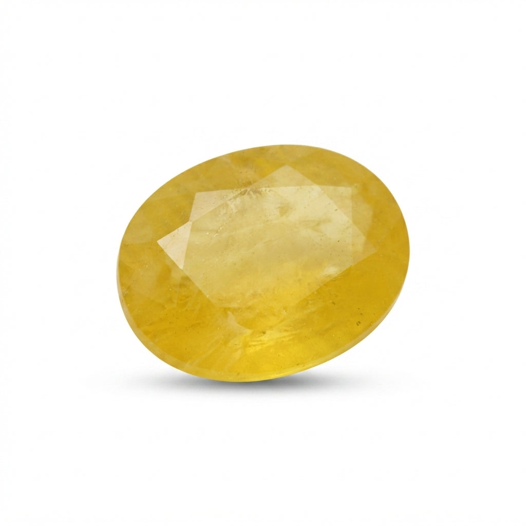 Lab Certified Yellow Sapphire - 7.4 crt
