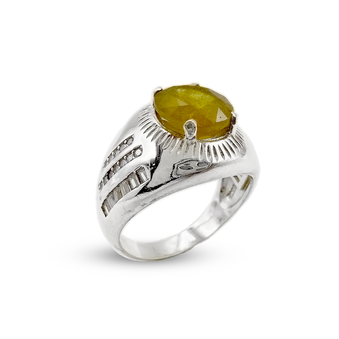 yellow-sapphire-men-ring-zircon-3-strip-band-1