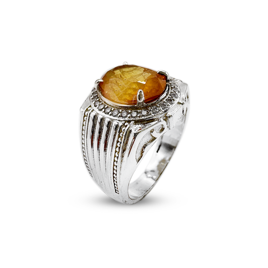 yellow-sapphire-men-ring-egyptian-traditional-design-2