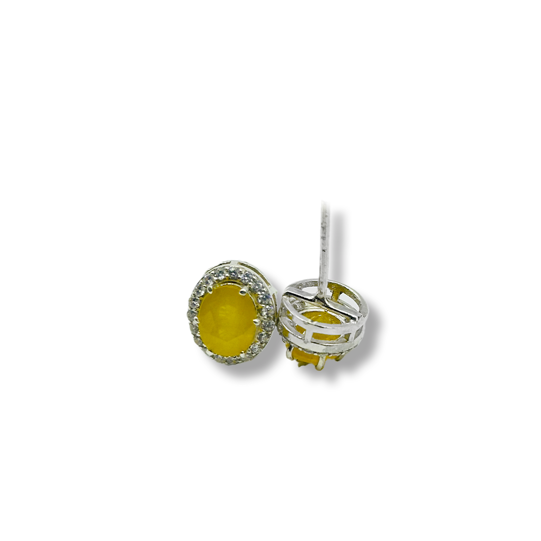 Yellow Sapphire Tops - Halo Bing