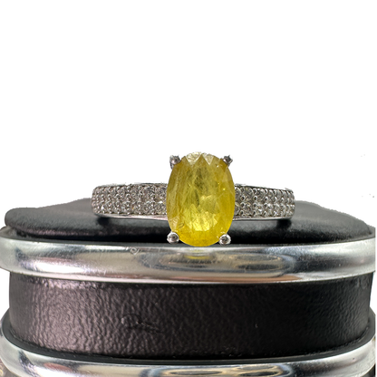 Yellow Sapphire - Halo Design Set